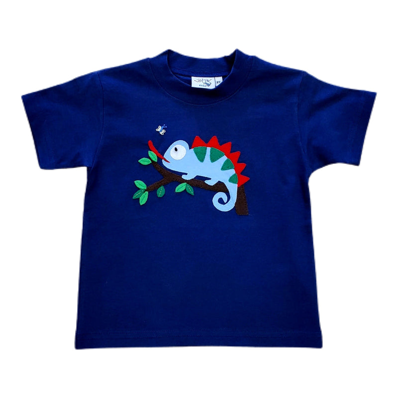Chameleon Boy SS Shirt - Born Childrens Boutique