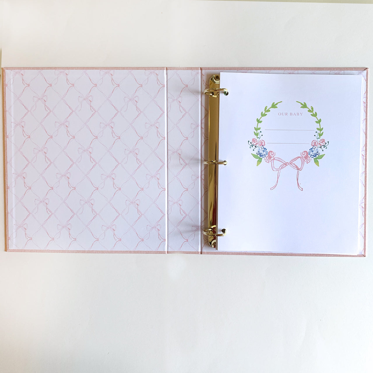 "Our Baby" Memory Book - Pink - Born Childrens Boutique