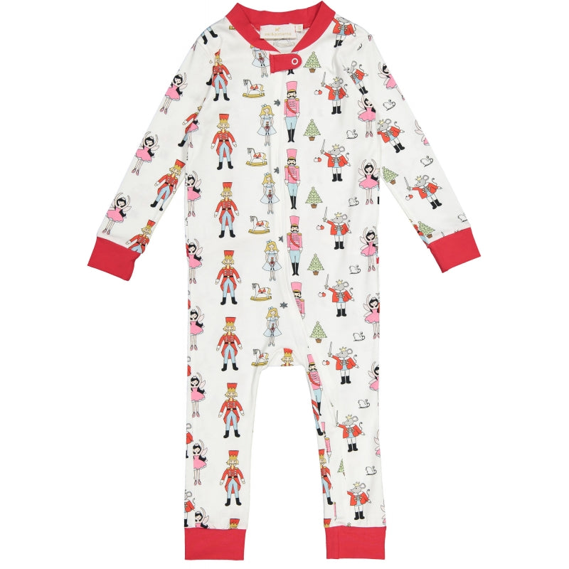 Sal & Pimenta The Nutcracker Baby Boy Pajama - Born Childrens Boutique