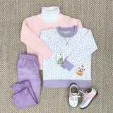 Tatum Turtleneck - Worth Avenue White - Born Childrens Boutique