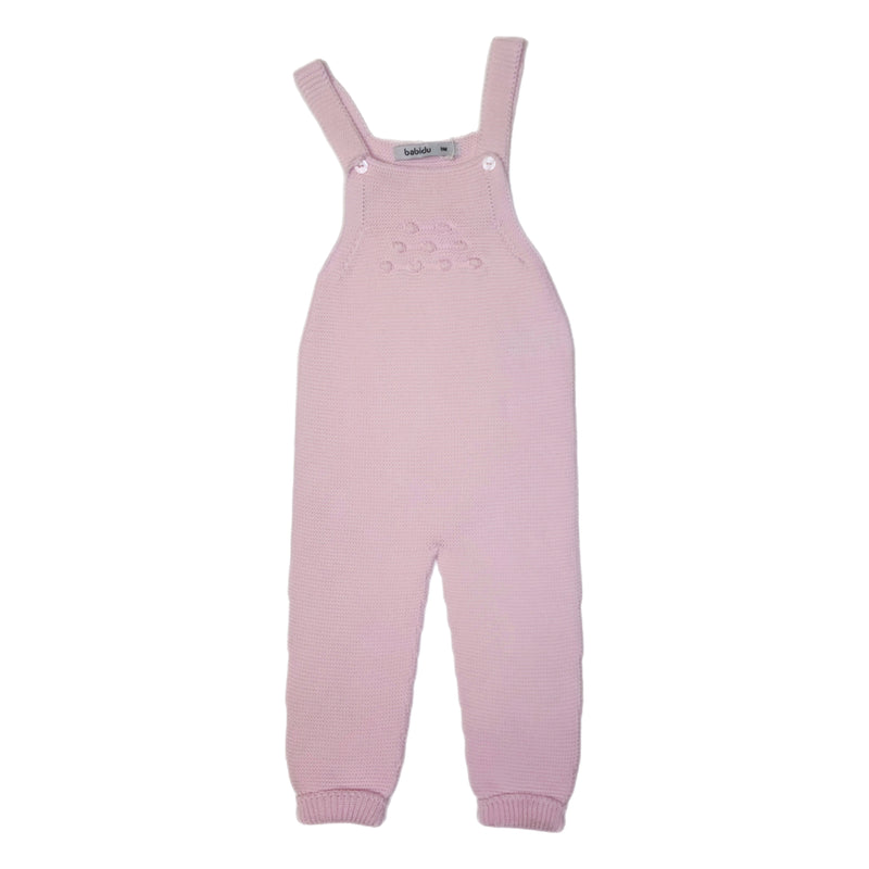 Knitted Overalls Pink - Born Childrens Boutique