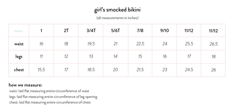 Pre-Order Abaco Green Smocked Bikini - Born Childrens Boutique