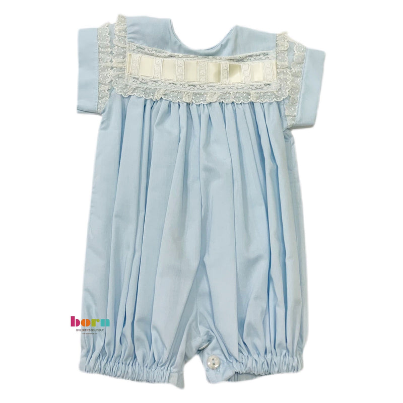 Blue Boy Ribbon Bubble - Born Childrens Boutique