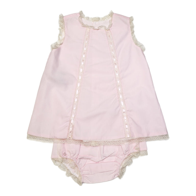 Phoenix & Ren Pink Charlotte Bloomer Set - Born Childrens Boutique