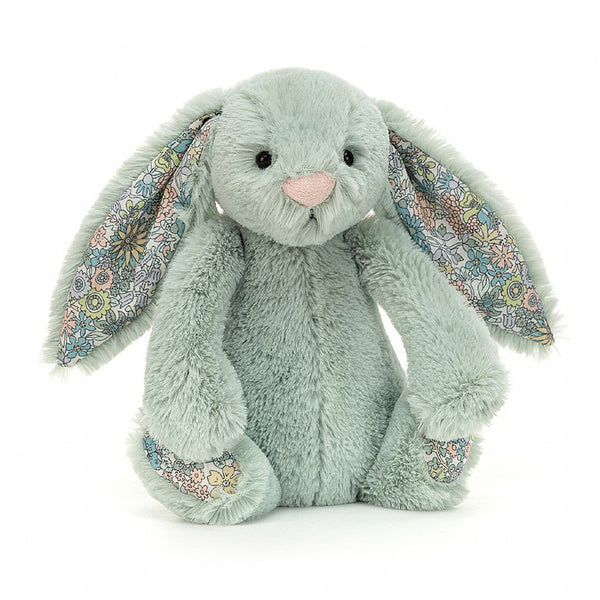 Jellycat Bashful Blossom Sage Bunny Small - Born Childrens Boutique