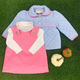 Tatum Turtleneck - Worth Avenue White - Born Childrens Boutique