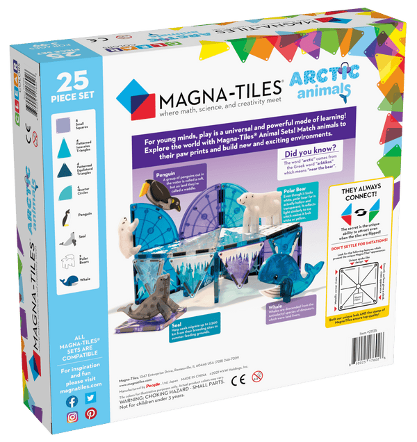 Magna-Tiles Arctic Animals 25 Piece Set - Born Childrens Boutique