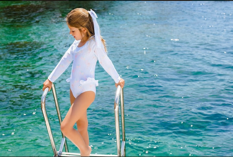 Party Flamingo Rashguard - Born Childrens Boutique