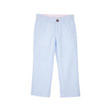 Prep School Pants Breakers Blue Seersucker With Breakers Blue Stork - Born Childrens Boutique