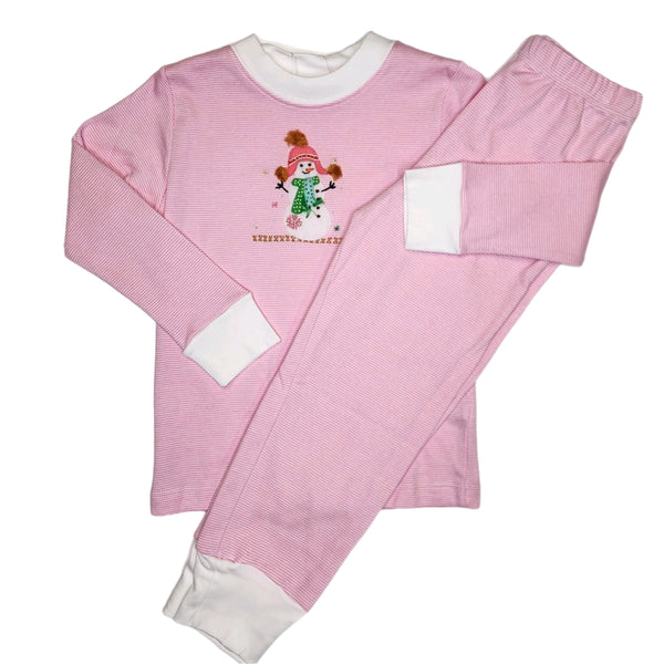 Suzy Snowflake Pajamas Set - Born Childrens Boutique