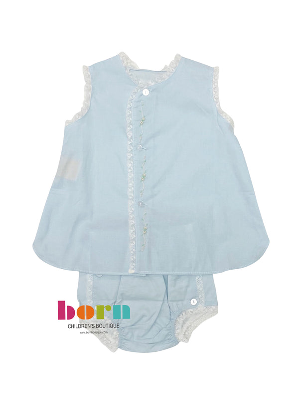 Violet Blue Diaper Set - Born Childrens Boutique