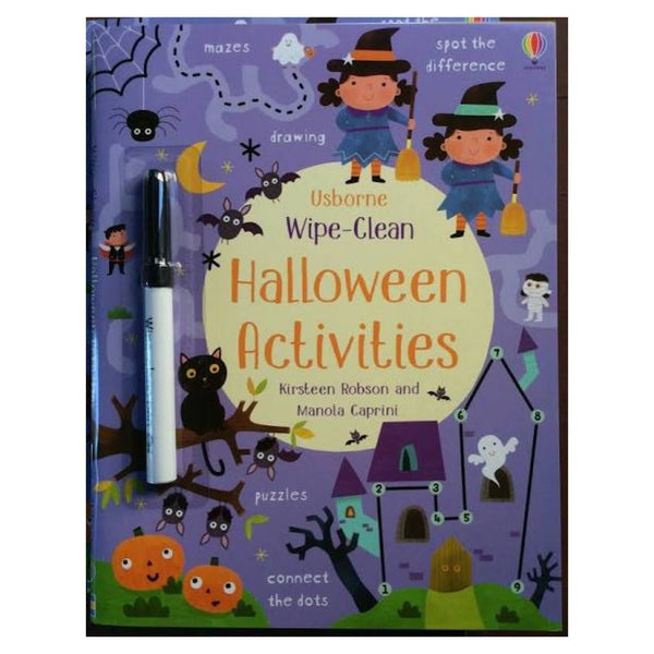 Wipe-Clean, Halloween Activites - Born Childrens Boutique