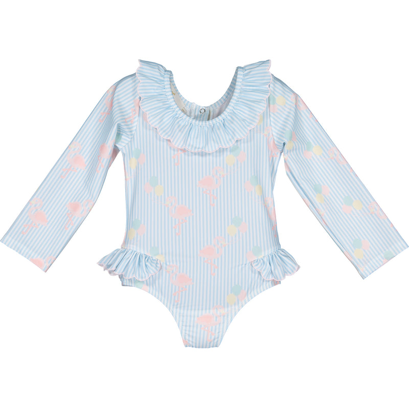 Party Flamingo Rashguard - Born Childrens Boutique