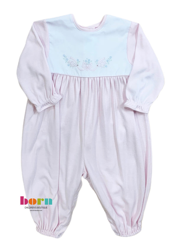 Knit Longall Pink Dove - Born Childrens Boutique