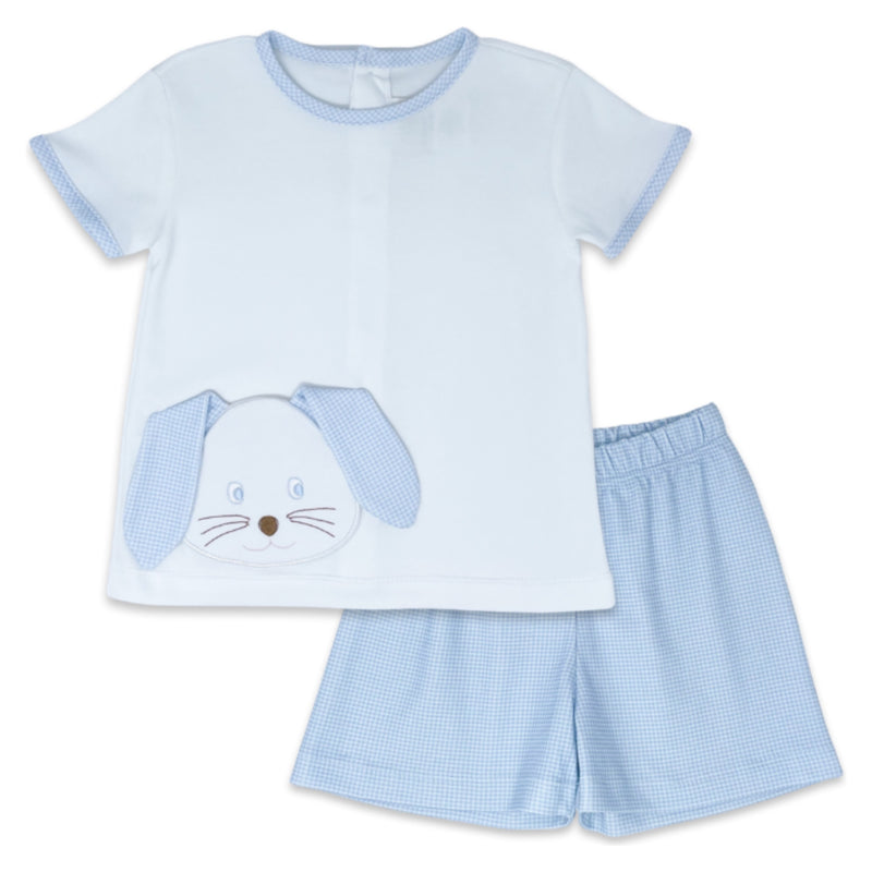 Lullaby Set Preston Short Set - Bunny - Born Childrens Boutique
