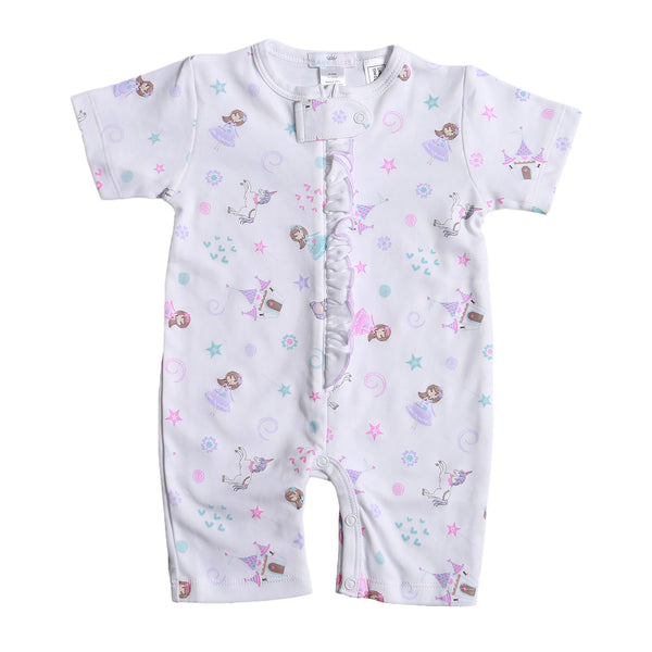 Princess And Castles Pima Zipper Loungewear - Born Childrens Boutique