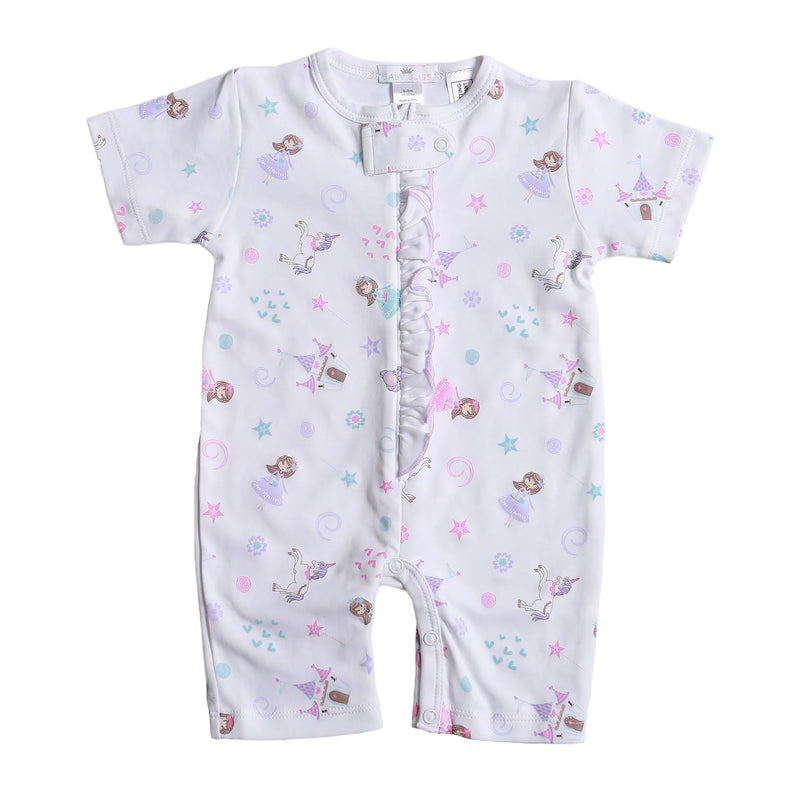 Princess And Castles Pima Zipper Loungewear - Born Childrens Boutique