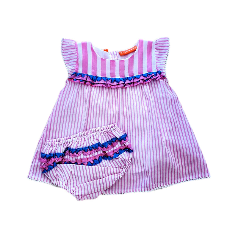 Nassau Dress with Bloomers - Born Childrens Boutique