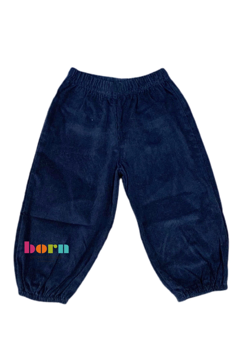 Boy Bloomer Pants Dark Royal - Born Childrens Boutique
