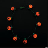 Pumpkin Light Up Necklace - Born Childrens Boutique