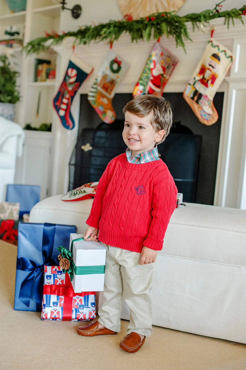 Sheffield Pant - Saratoga Stone Cord - Born Childrens Boutique