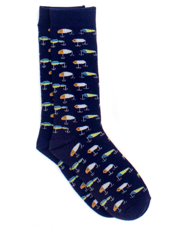 Lucky Duck Sock, Vintage Lures - Born Childrens Boutique