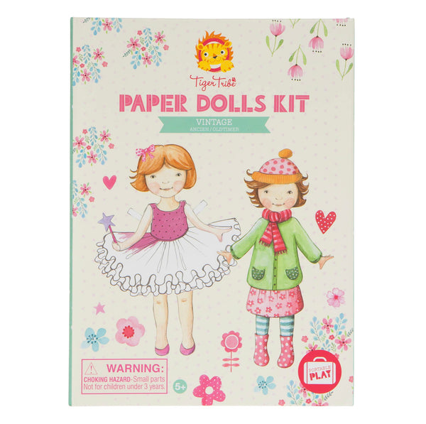 Vintage - Paper Dolls Kit - Born Childrens Boutique