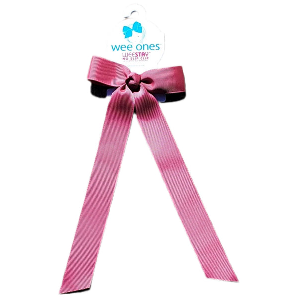 Wee Ones Colonial Rose Bow with Tail - Born Childrens Boutique