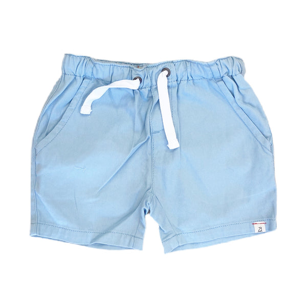 Hugo Twill Shorts, Pale Blue - Born Childrens Boutique