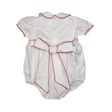White Noelle Girl Bubble - Born Childrens Boutique