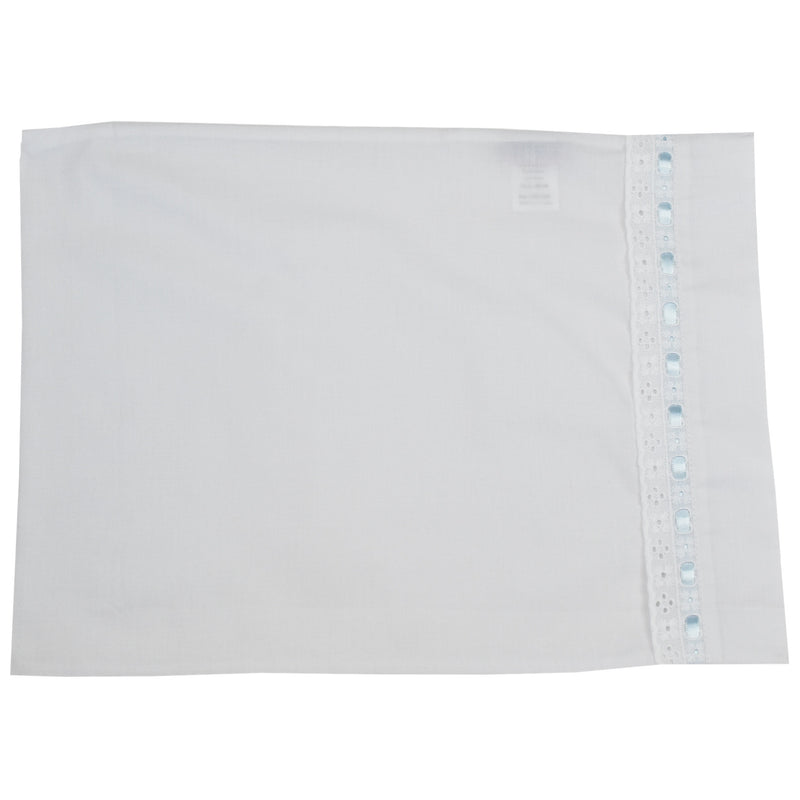 Heirloom Pillow Case - Blue - Baby Classics