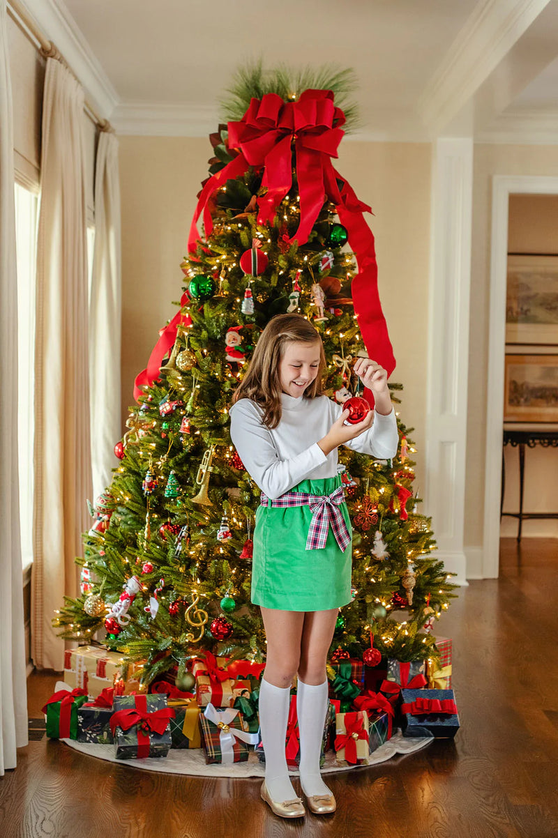 Tatum Turtleneck - Worth Avenue White - Born Childrens Boutique