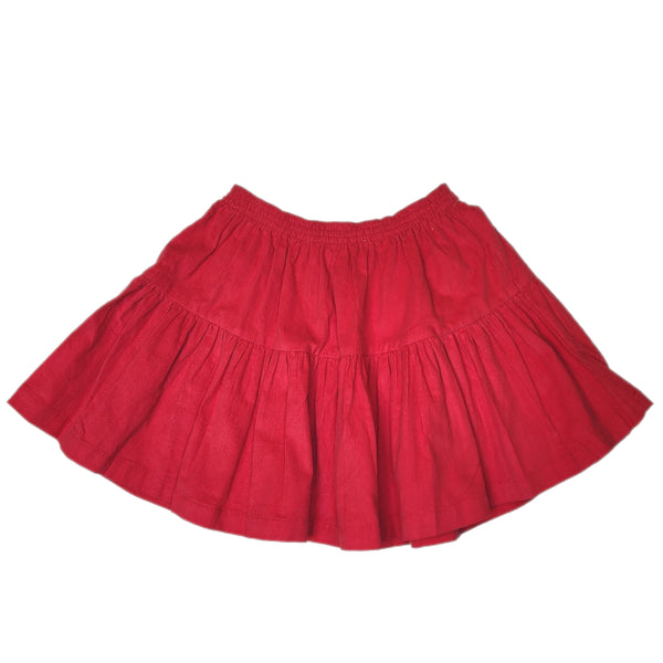 Red Cord Daphne Skirt - Born Childrens Boutique