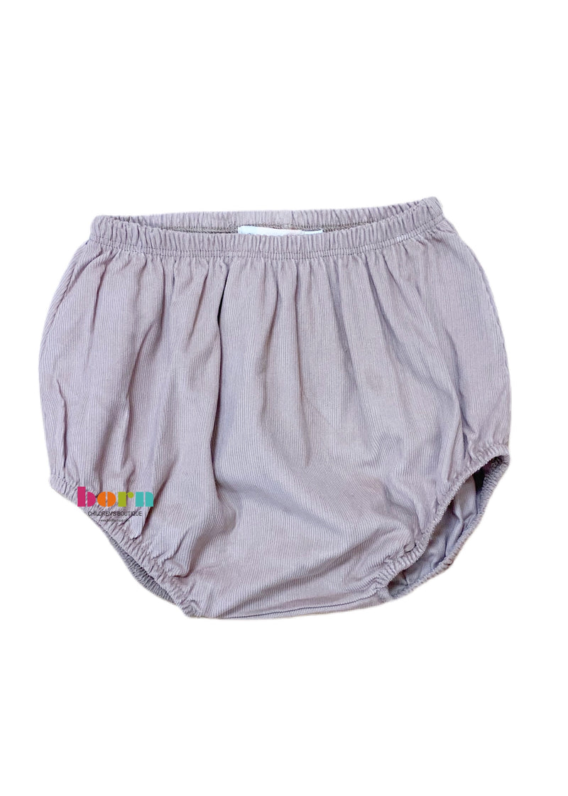 Corduroy Boy Diaper Cover Plain Sand - Born Childrens Boutique
