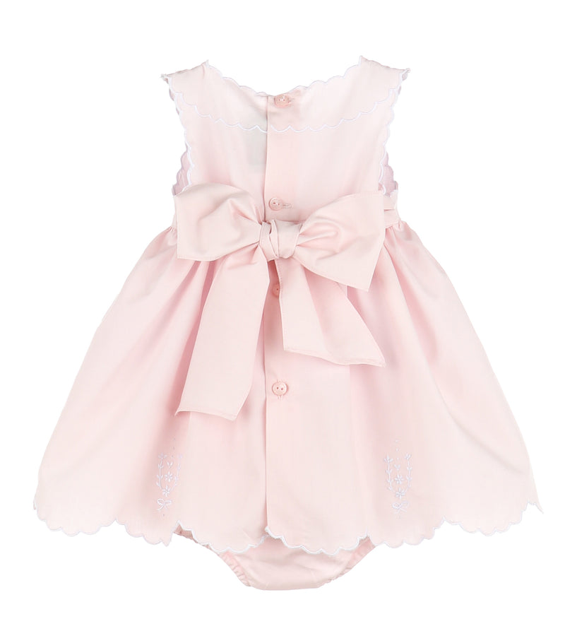Wedgewood Maria Pink Dress - Born Childrens Boutique