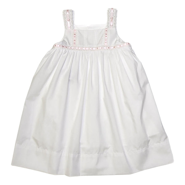 Phoenix & Ren White Adeline Dress - Born Childrens Boutique