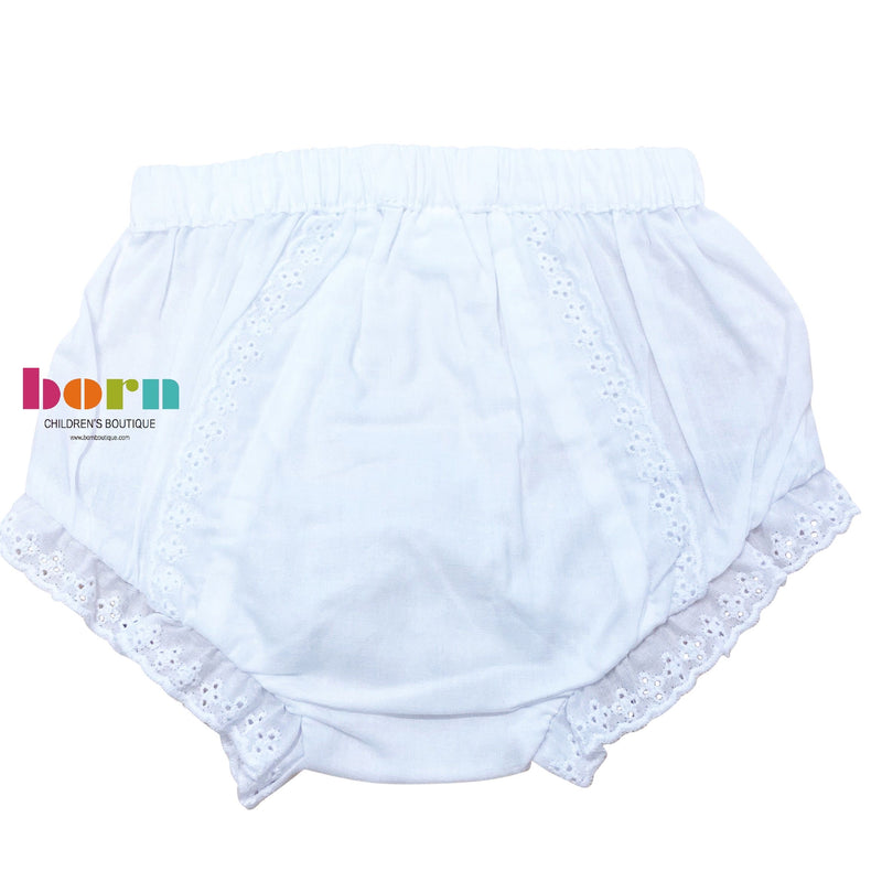 Eyelet Lace Bloomer - Born Childrens Boutique