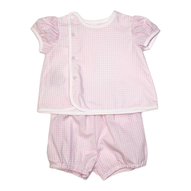 Baby Sen Pink Baylor Girl Bloomer Set - Born Childrens Boutique