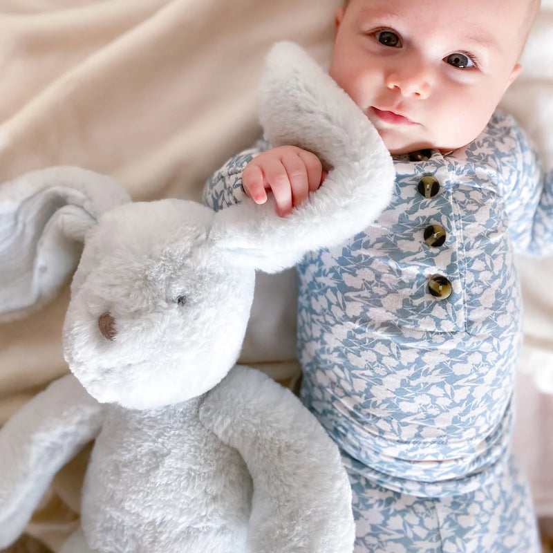 Abbott Blue Bunny Plush Toy - Born Childrens Boutique