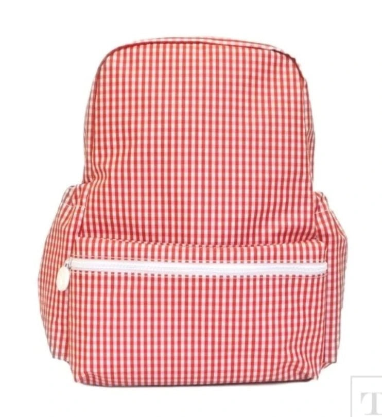 Backpacker Backpack, Red Gingham - Born Childrens Boutique