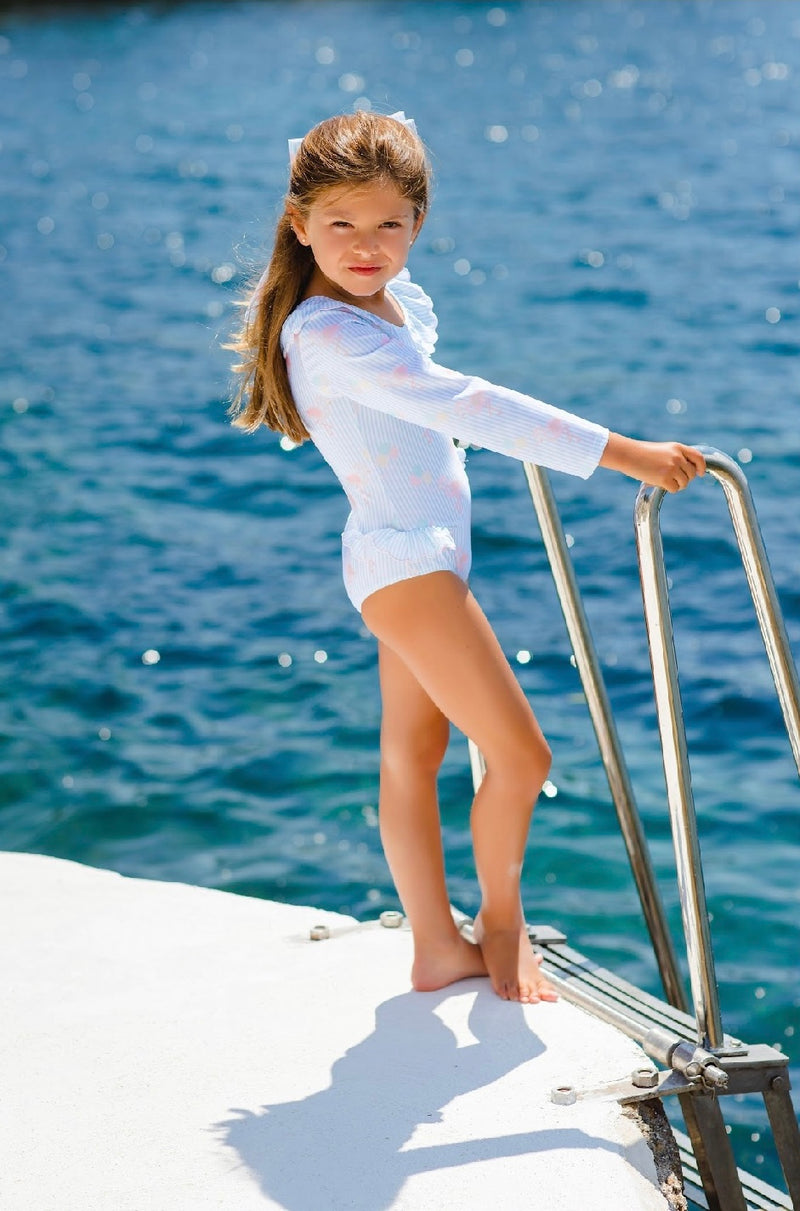 Party Flamingo Rashguard - Born Childrens Boutique
