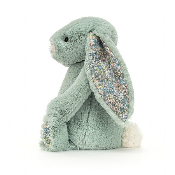 Jellycat Bashful Blossom Sage Bunny Medium - Born Childrens Boutique