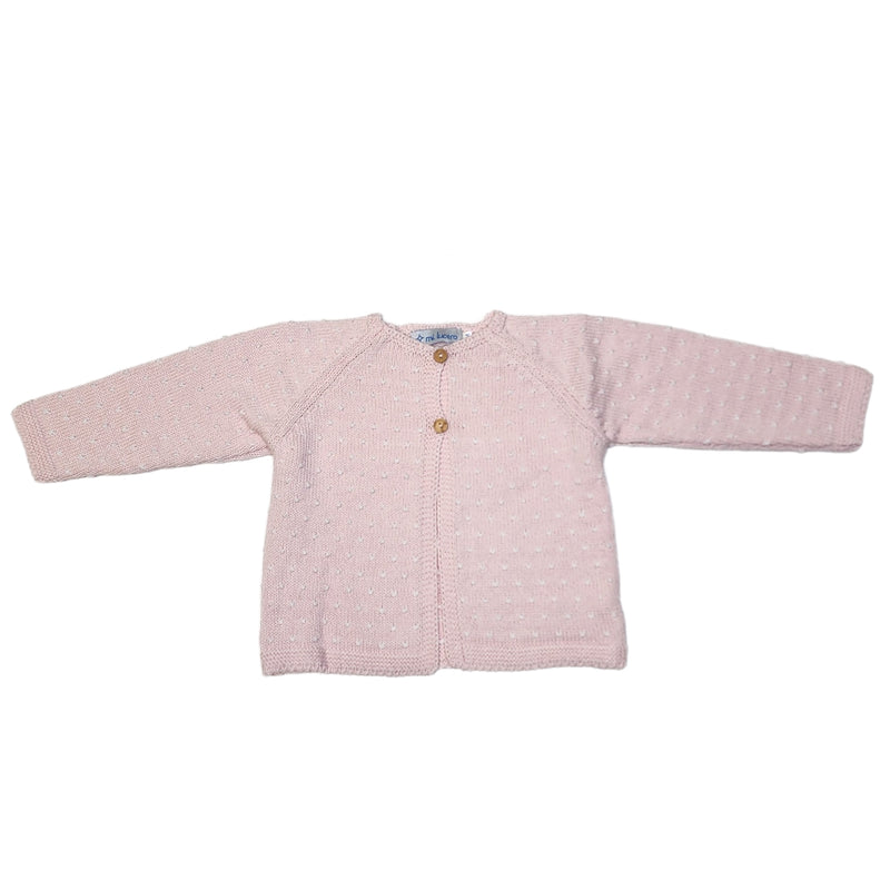 Pink Dot Cardigan - Born Childrens Boutique