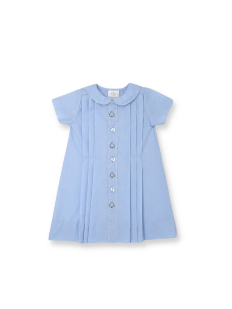 Pre-Order Vintage Daygown - Blue/Tree - Born Childrens Boutique