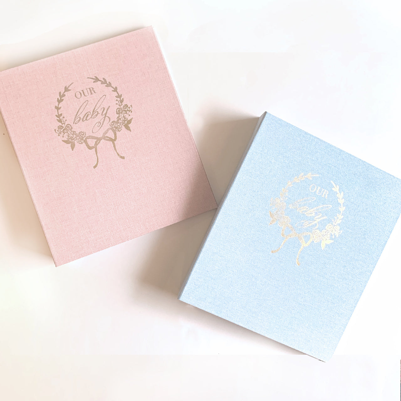 "Our Baby" Memory Book - Pink - Born Childrens Boutique