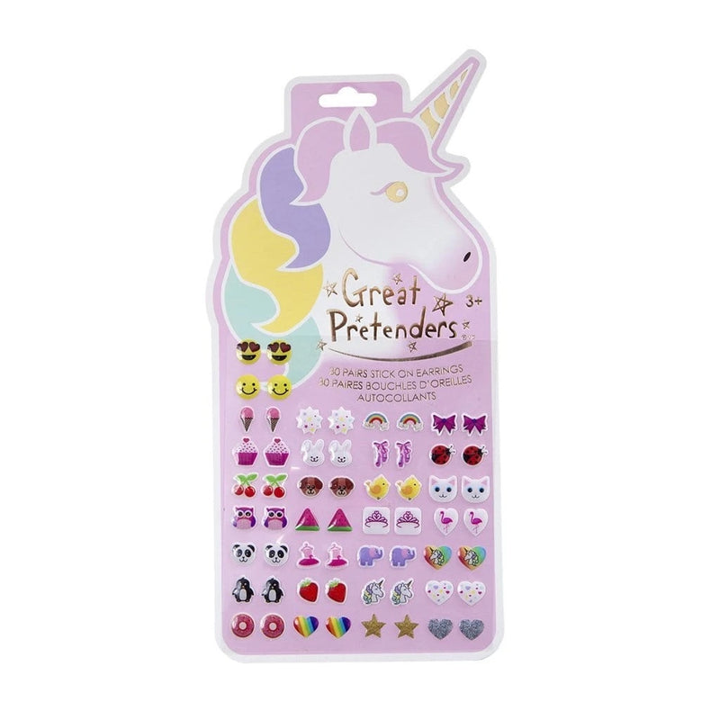 Unicorn Stick on Earrings - Born Childrens Boutique