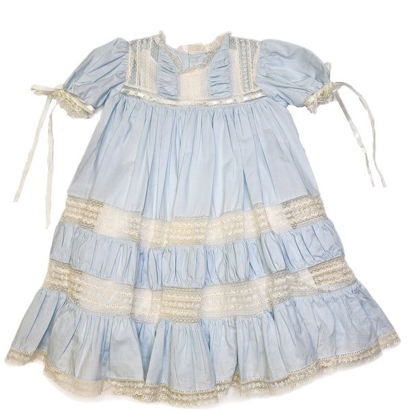 Phoenix & Ren Blue Mary Claire Dress - Born Childrens Boutique