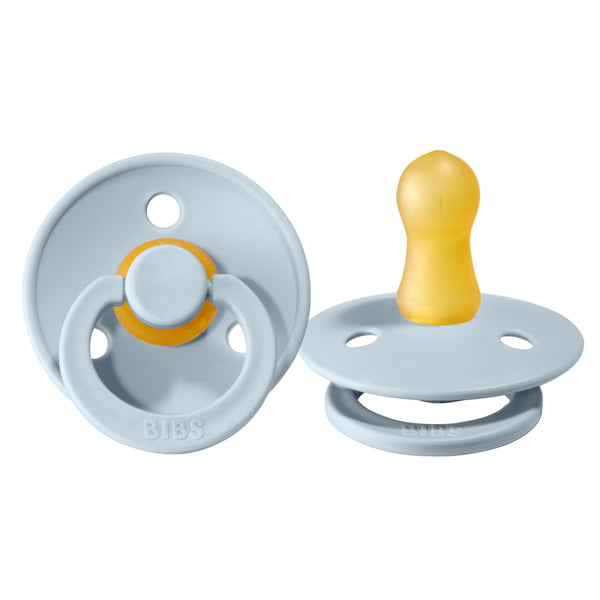 Colour Pacifier (2 Pack), Baby Blue - Born Childrens Boutique