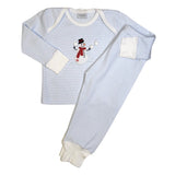 Necktie Frosty Pajamas Set - Born Childrens Boutique