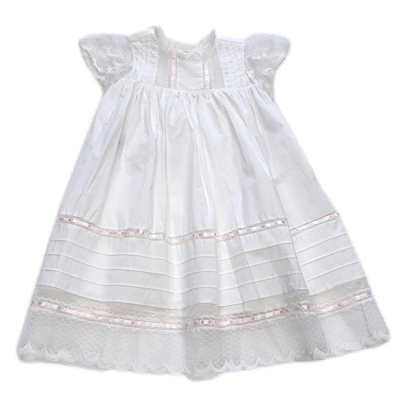 White Vianney Dress - Born Childrens Boutique